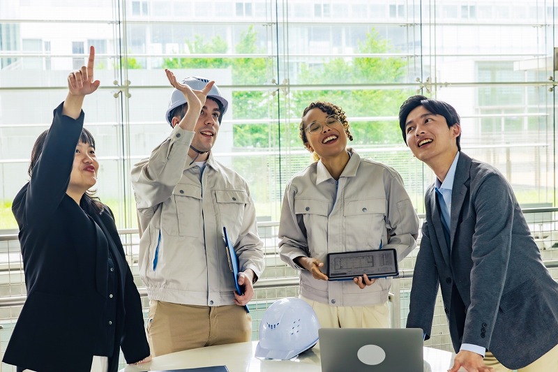 弊社従業員の一日の流れをご紹介
